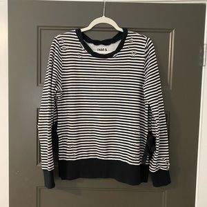 Pam and Gela Striped Sweatshirt